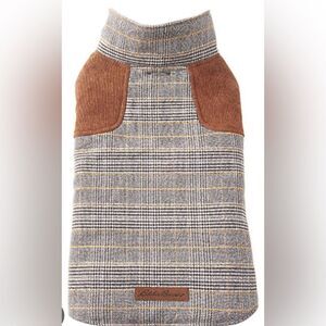 Eddie Bauer PET Plainfield Coat, Plaid Brown/Gray Size Medium